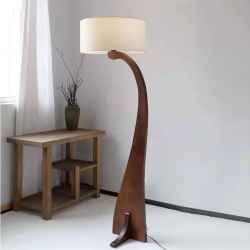 Wooden Floor Lamp