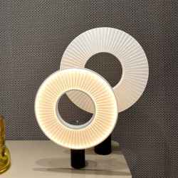 Iron & Fabric Table Lamp