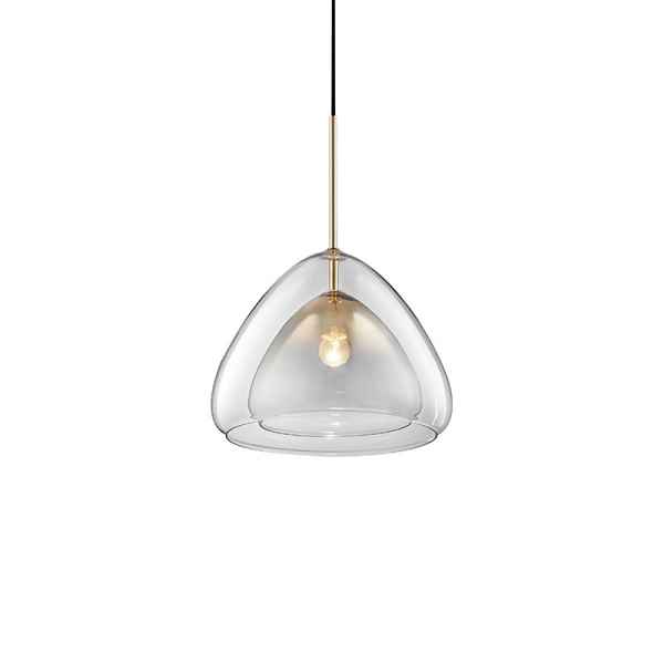 Iron & Glass  Pendant Lamp