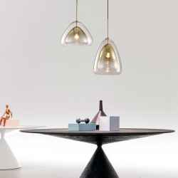 Iron & Glass  Pendant Lamp