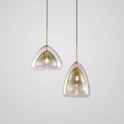 Iron & Glass  Pendant Lamp