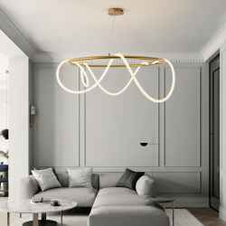 Iron & Silicone Chandelier