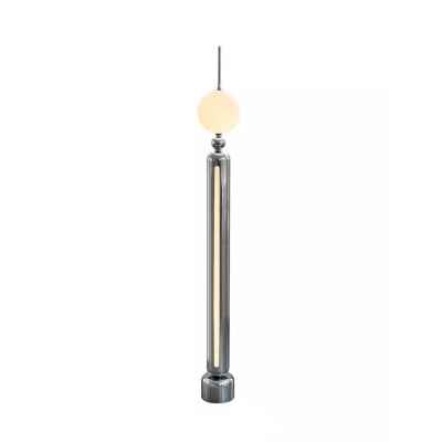 Iron & Glass Floor Lamp