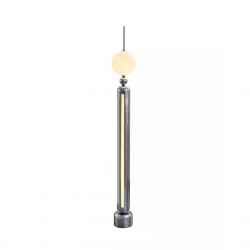 Iron & Glass Floor Lamp