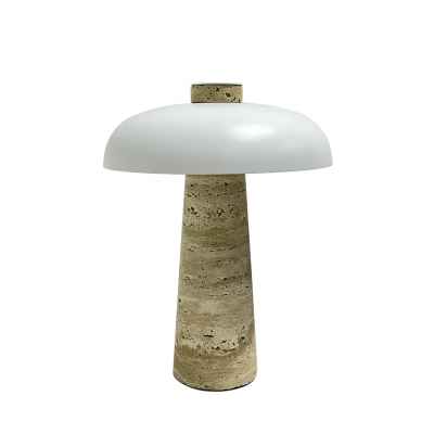 Travertine Table Lamp