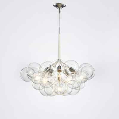 20 glass balls chandelier