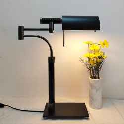Metal Glass Table Lamp