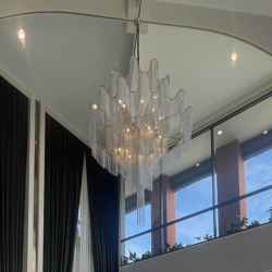 Glass Chandelier