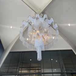 Glass Chandelier