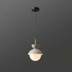 Glass & Metal Pendant Lamp