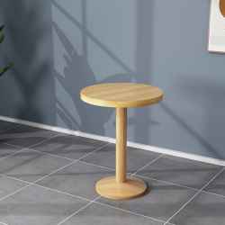 Round Wooden Table