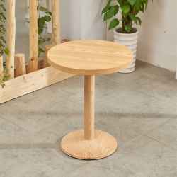 Round Wooden Table