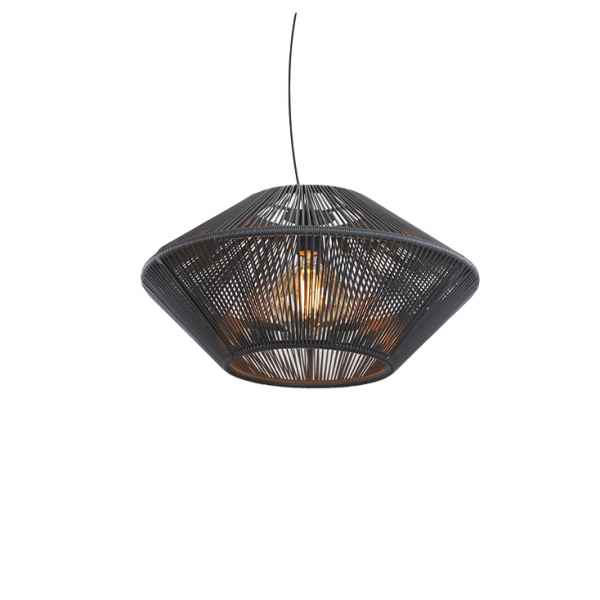 artificial rattan pendant lamp