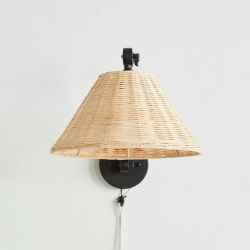 Rattan Wall Lamp