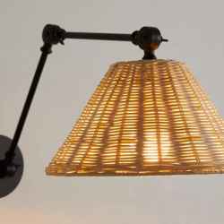 Rattan Wall Lamp