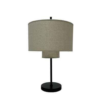 Iron & Fabric Table Lamp
