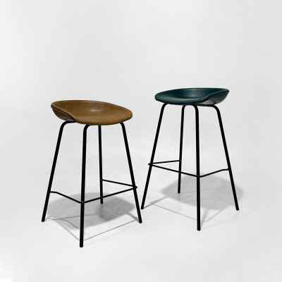 Leather Stool Bar