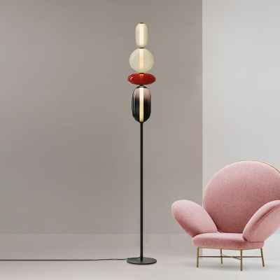 Glass Floor Lamp