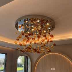 Glass Chandelier