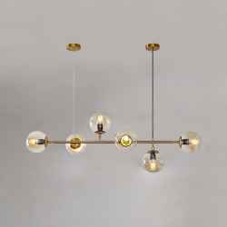 6Glass Balls Pendant Lamp