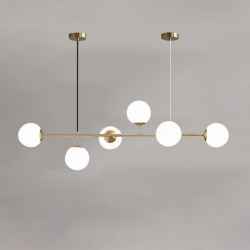 6Glass Balls Pendant Lamp