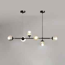 6Glass Balls Pendant Lamp