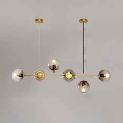 6Glass Balls Pendant Lamp