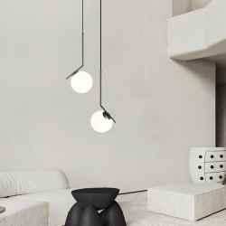 Glass Ball Pendant Lamp