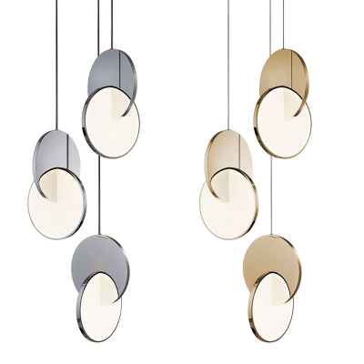 Glass & Metal Pendant Lamp