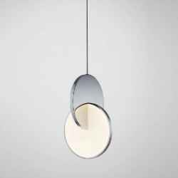 Glass & Metal Pendant Lamp