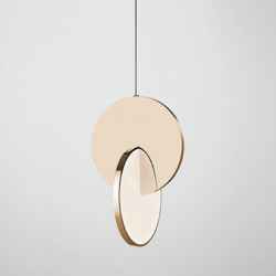 Glass & Metal Pendant Lamp