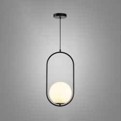 Glass Ball Pendant Lamp