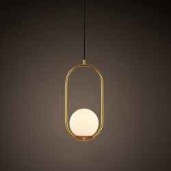 Glass Ball Pendant Lamp