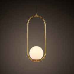 Glass Ball Pendant Lamp