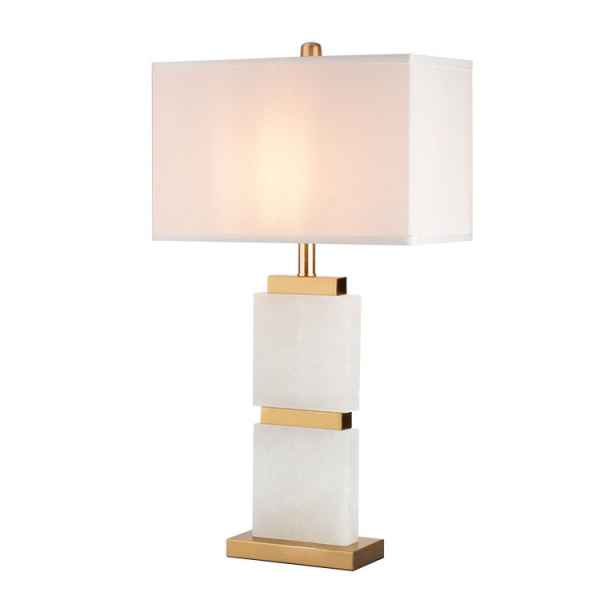 Marble&Metal Table Lamp