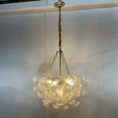 Iron&Glass Chandelier