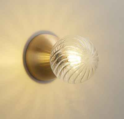 Copper&Glass Wall Lamp
