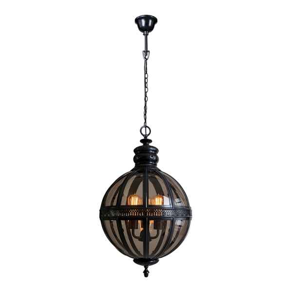 glass ball pendant lamp