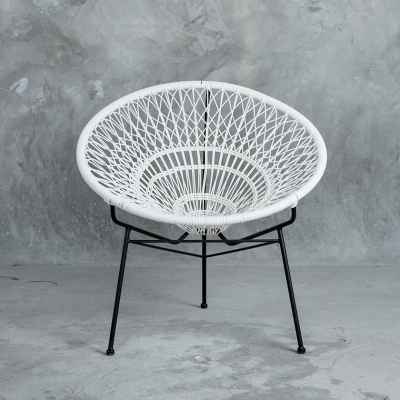 round outdoor chair