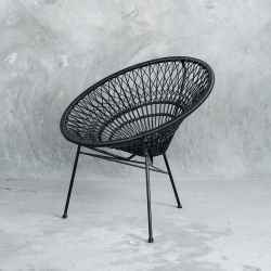 round outdoor chair