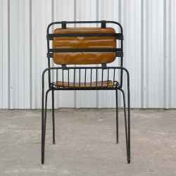 industrial leather chair