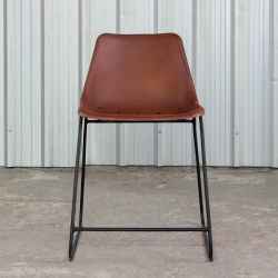 industrial leather chair