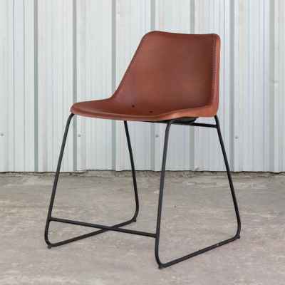 industrial leather chair