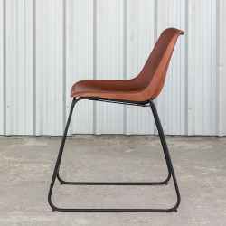 industrial leather chair