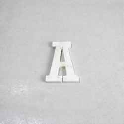 marble letter A