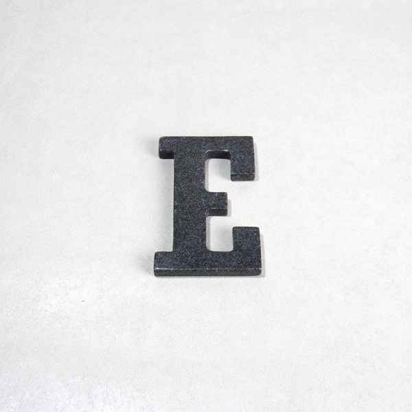 marble letter E