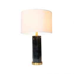 Marble And Brass Table Lamp