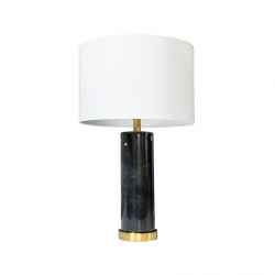 Marble And Brass Table Lamp