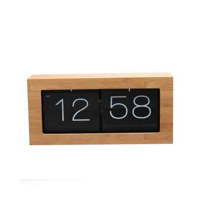 Wooden Box Flip Clock