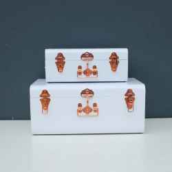 Trunk Set  White/Copper Acsr